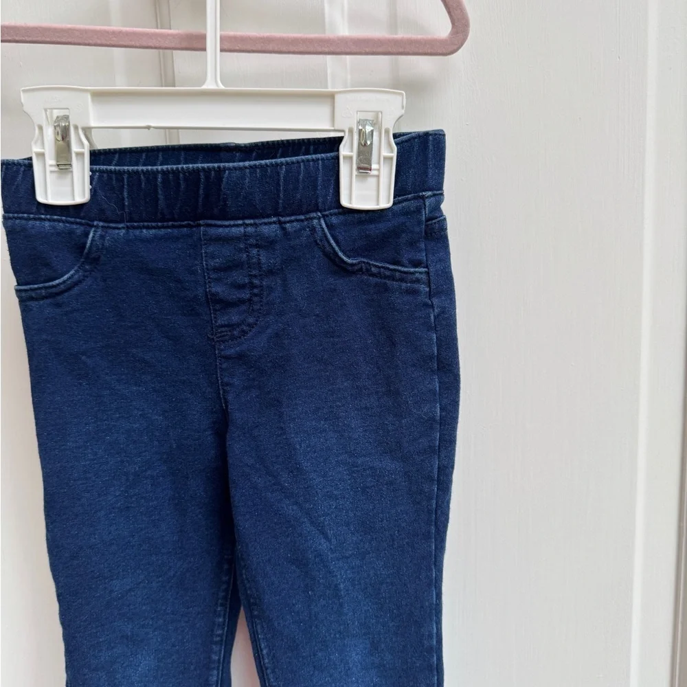 Jumping Beans Girls 3T Dark Blue Denim Jeggings - Picture 2 of 4
